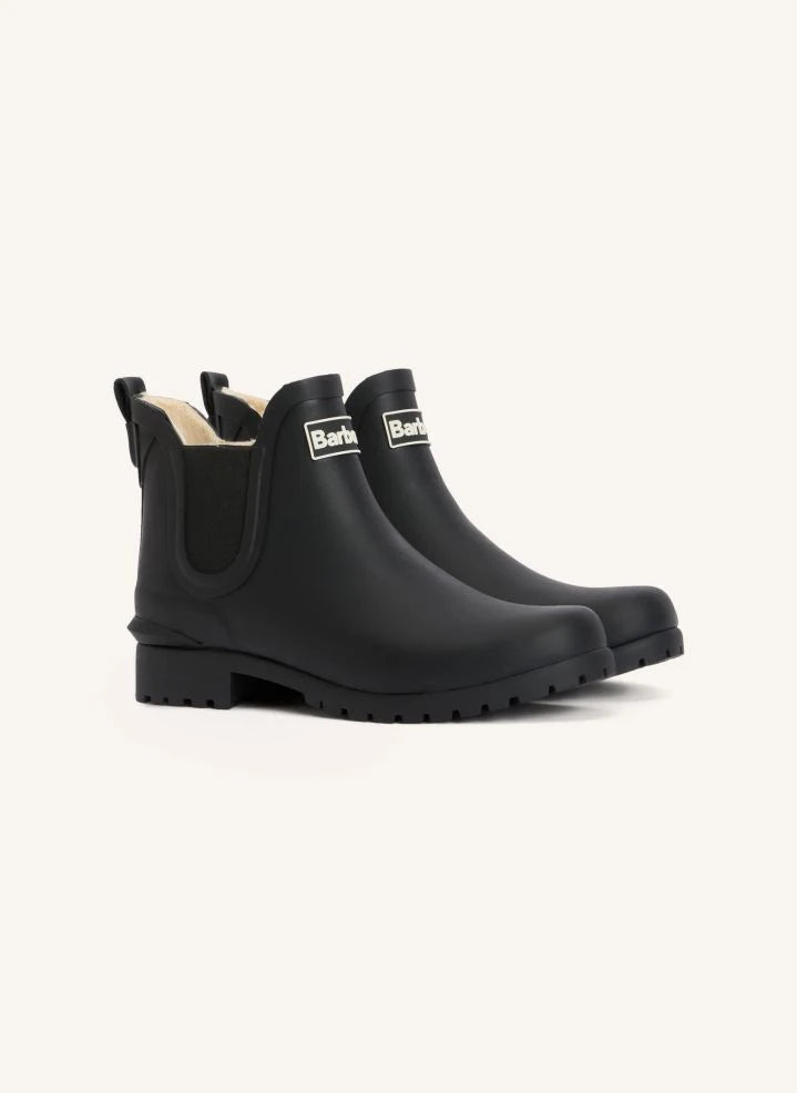 Barbour - Chelsea Kirkton Kauçuk Çizme | Siyah