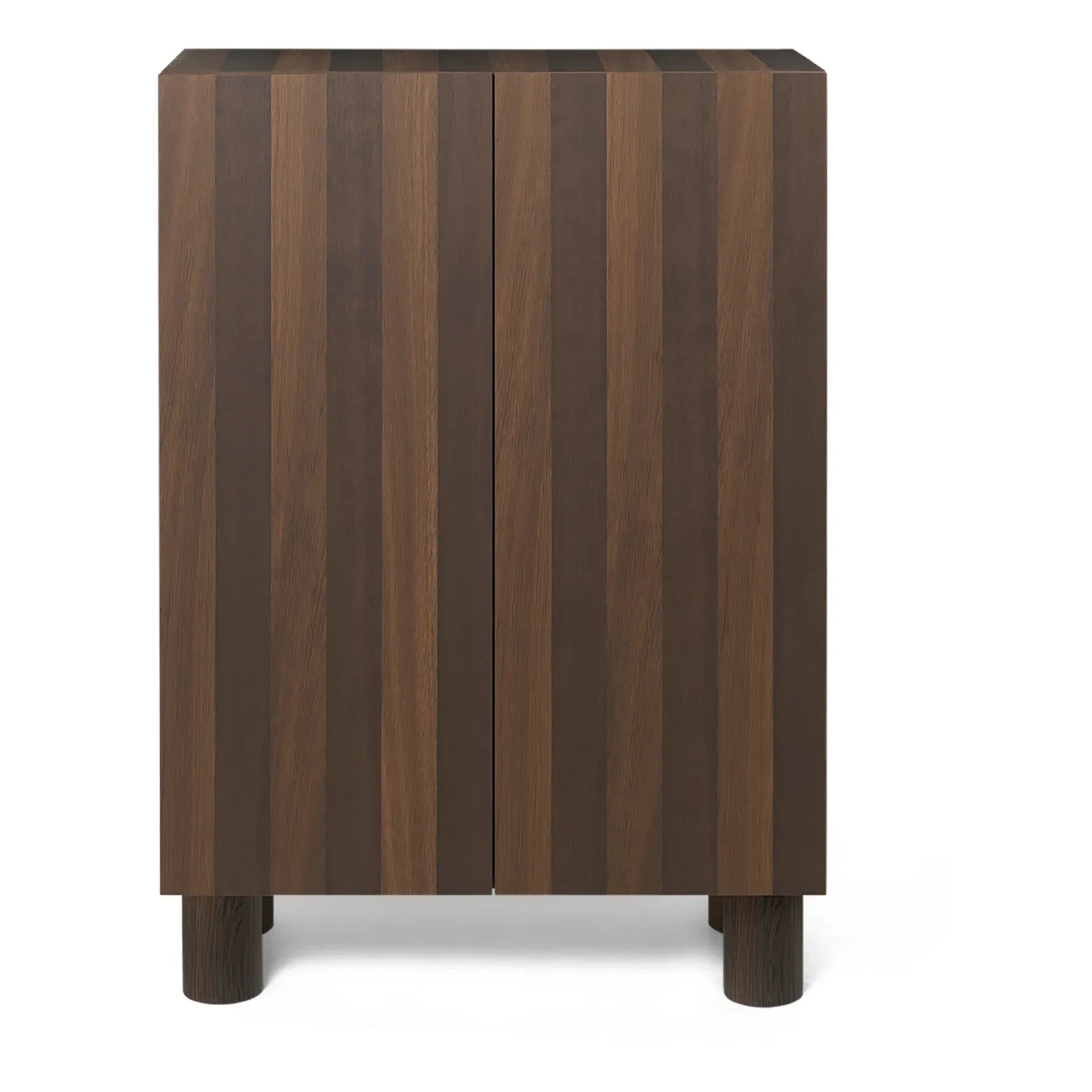 Ferm Living - Consola de madera Post - FSC | Roble ahumado