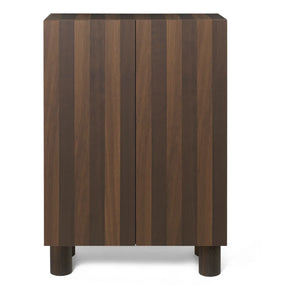Ferm Living - Consola de madera Post - FSC | Roble ahumado