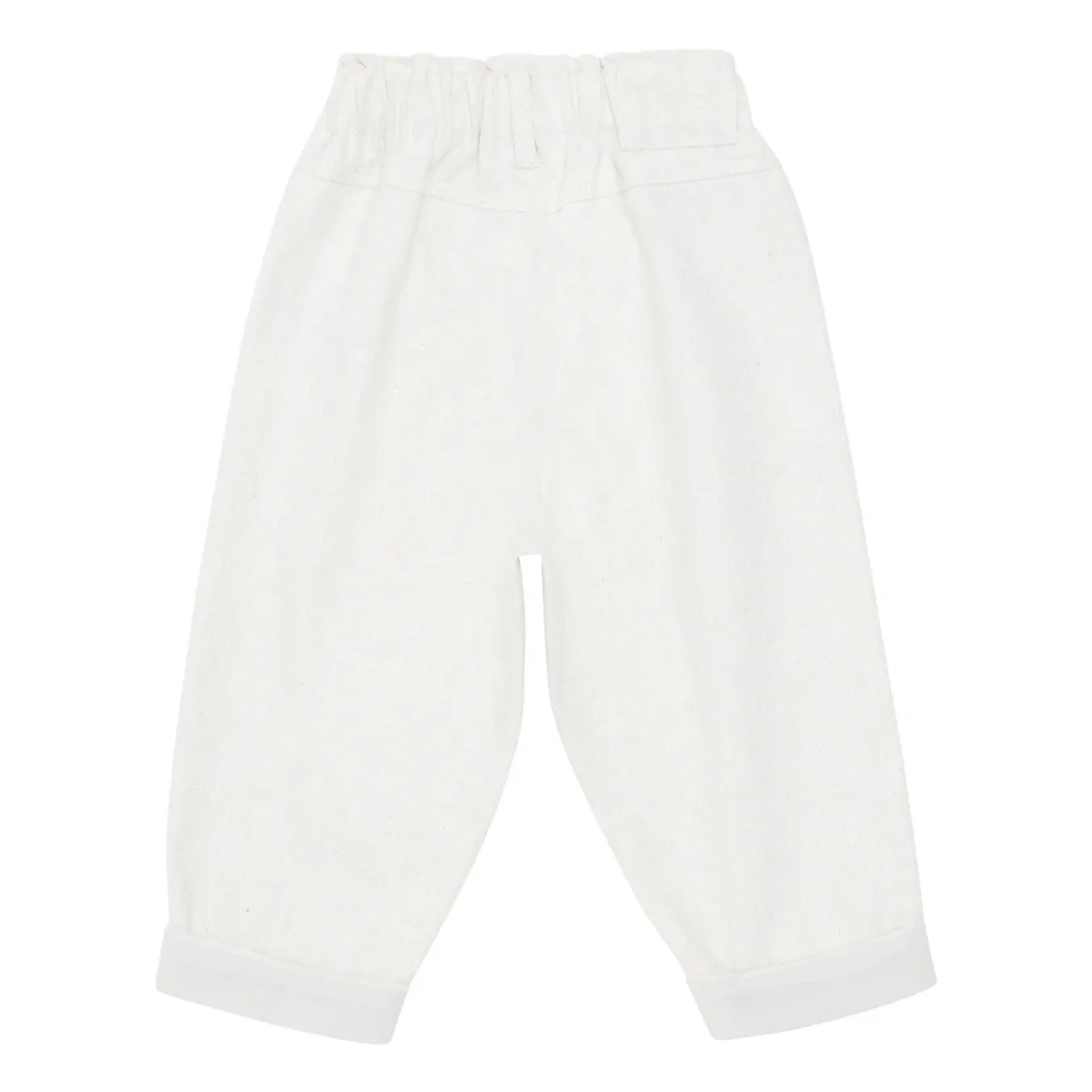 Donsje - Pantalones Josefine de algodón orgánico | Blanco