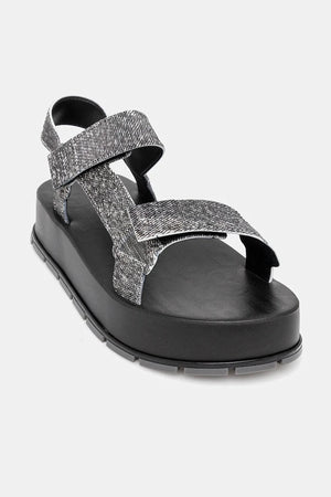 Melissa FLOWING PLATFORM DENIM Sandalia