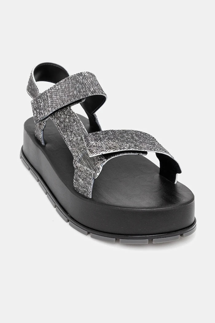 Melissa FLOWING PLATFORM DENIM Sandalia