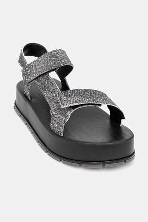 Melissa FLOWING PLATFORM DENIM Sandalia