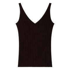 Sessùn - Camiseta de tirantes de algodón Attita | Café