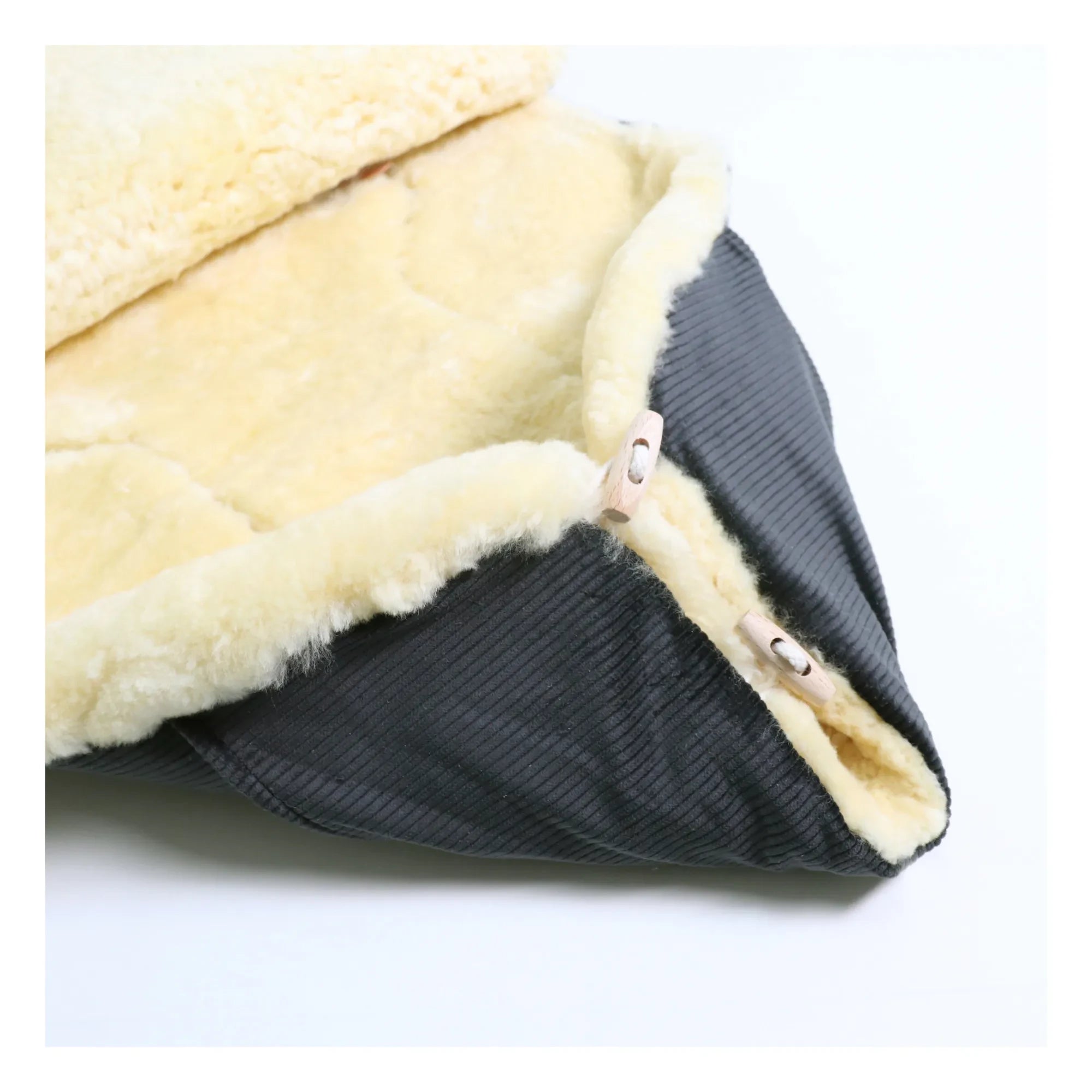 Kaiser - Filius Saco universal de piel de cordero | Negro