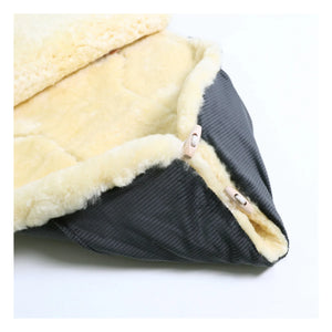 Kaiser - Filius Saco universal de piel de cordero | Negro