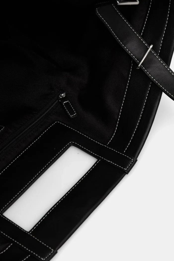 Max Mara Beachwear bolso de playa de algodón para mujer ECRU