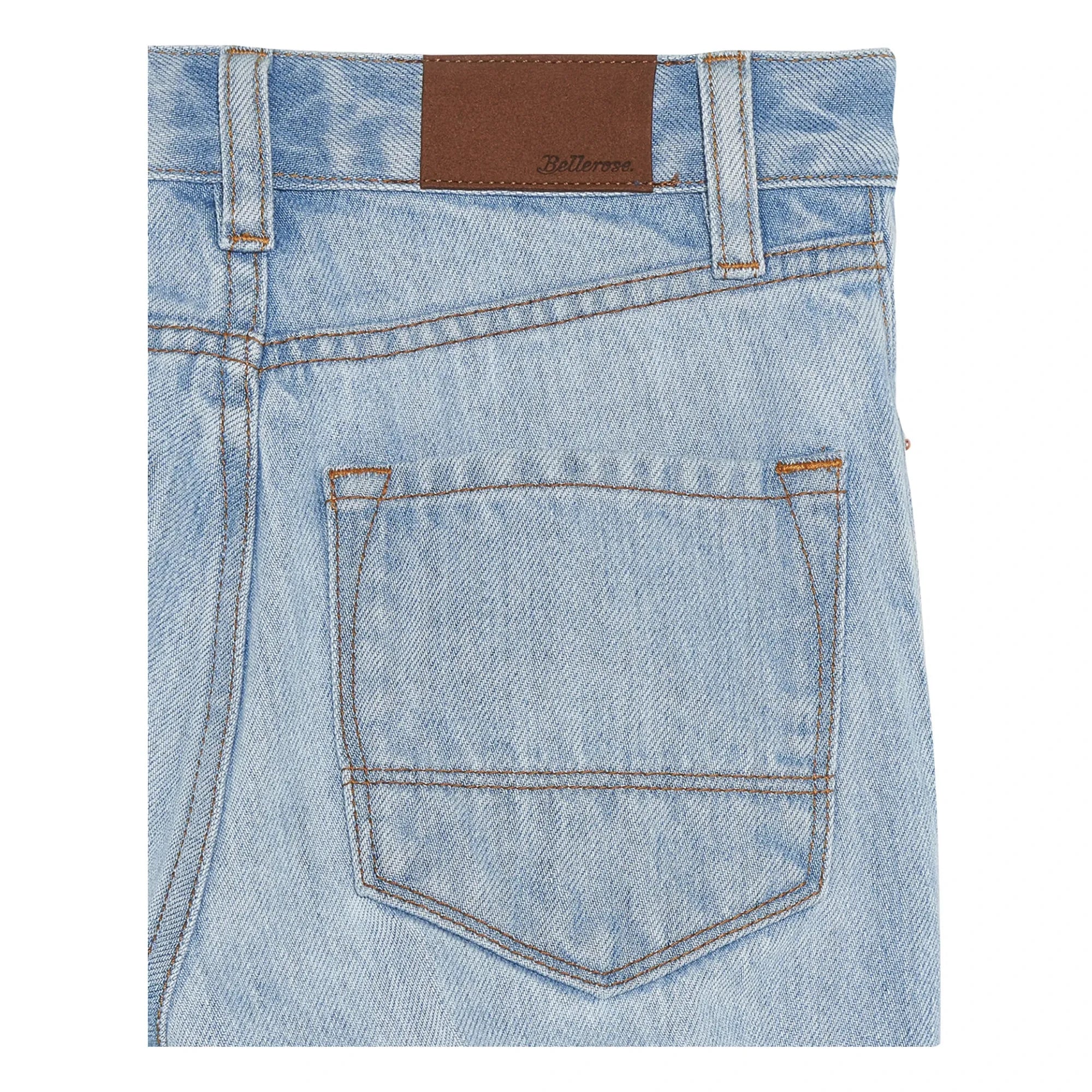 Bellerose - Jean Wide Leg Gardenia | Denim Blanqueado