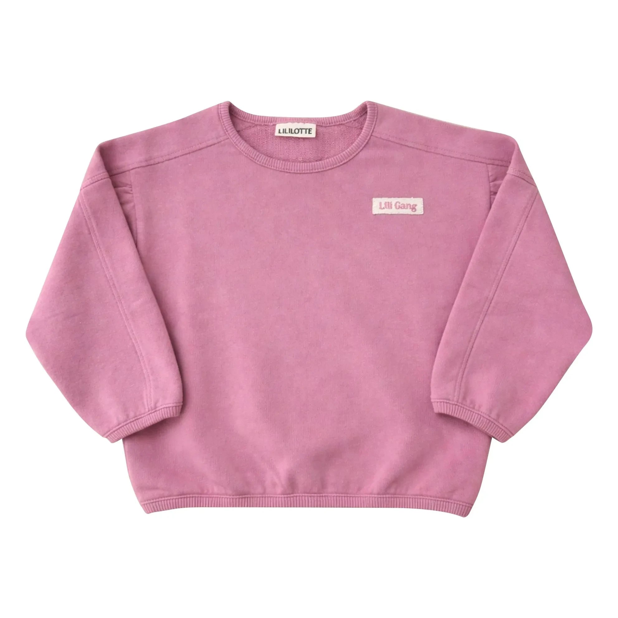 Lililotte - Sudadera Salomé de algodón orgánico | Rosa empolvado