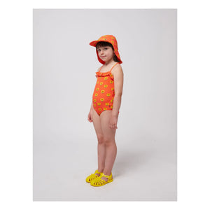 Bobo Choses - Bañador Girasoles Fibras Recicladas | Rojo