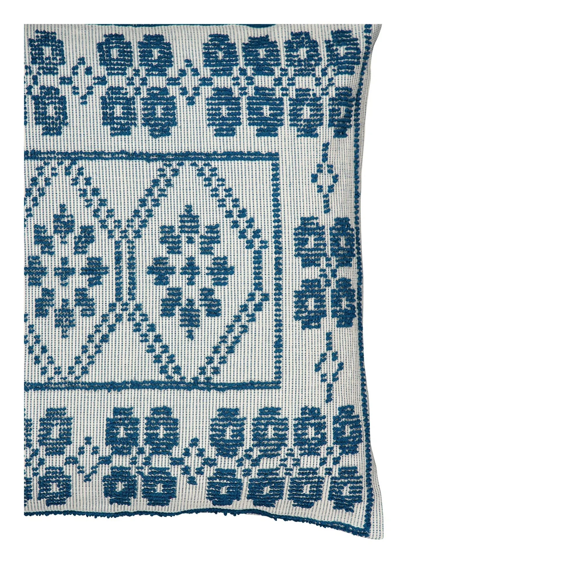 House of Capricorn - Cojín bordado Inês | Azul