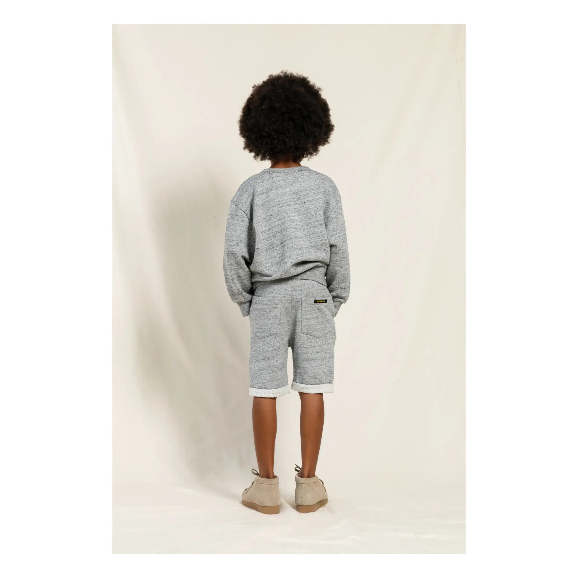 Finger in the nose - Nuevo pantalón corto Grounded plano | Gris