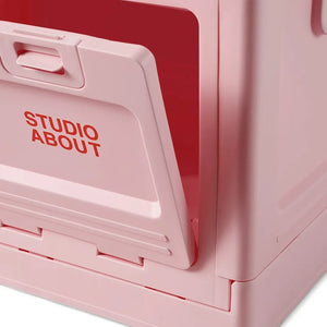 Studio About - Üst Üste İstiflenebilir Saklama Kutusu | Pembe