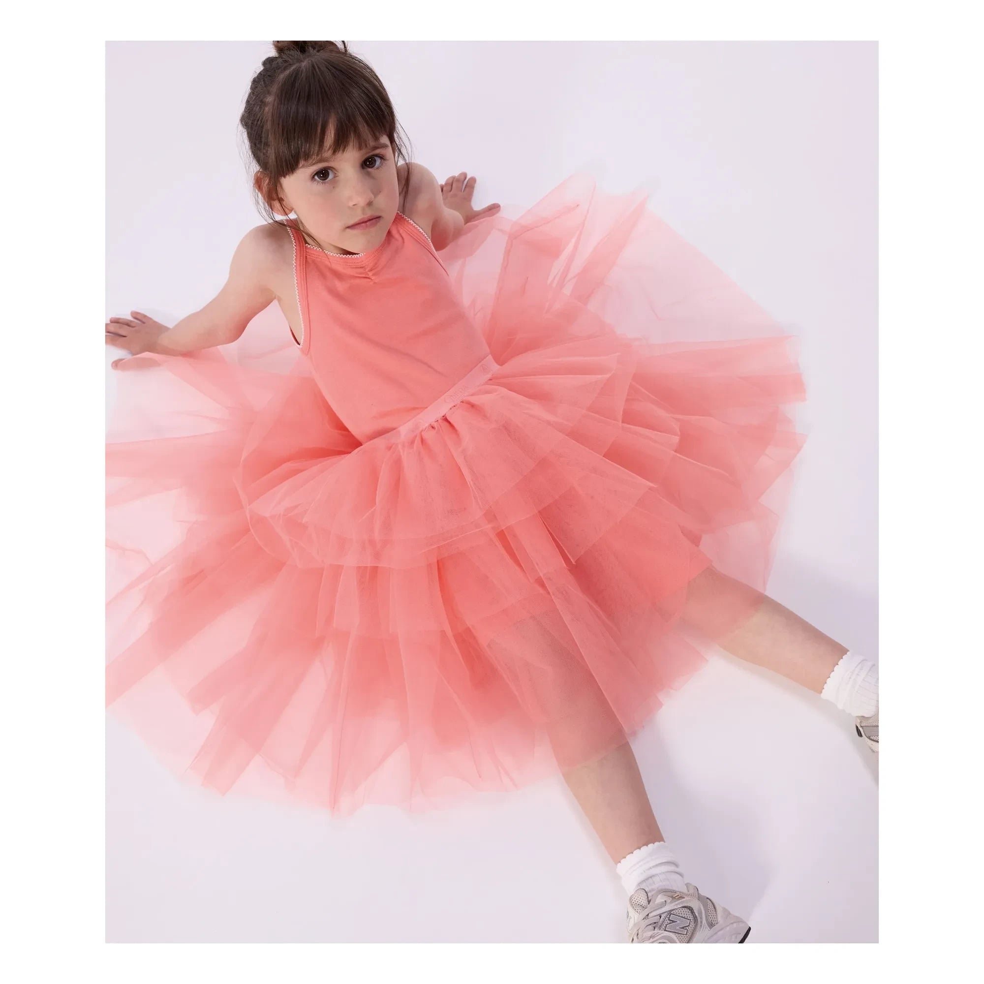 Petit Bateau - Falda de tul | Coral