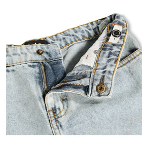 Molo - Bermudas de mezclilla de algodón orgánico Art | Azul claro