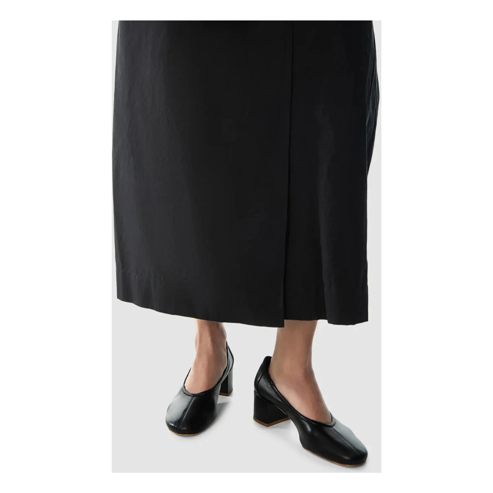 BY FAR - Bailarinas de piel Prudence 45 | Negro