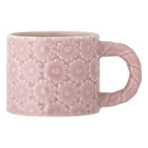 Bloomingville Mini - Taza de cerámica Benji | Rosa