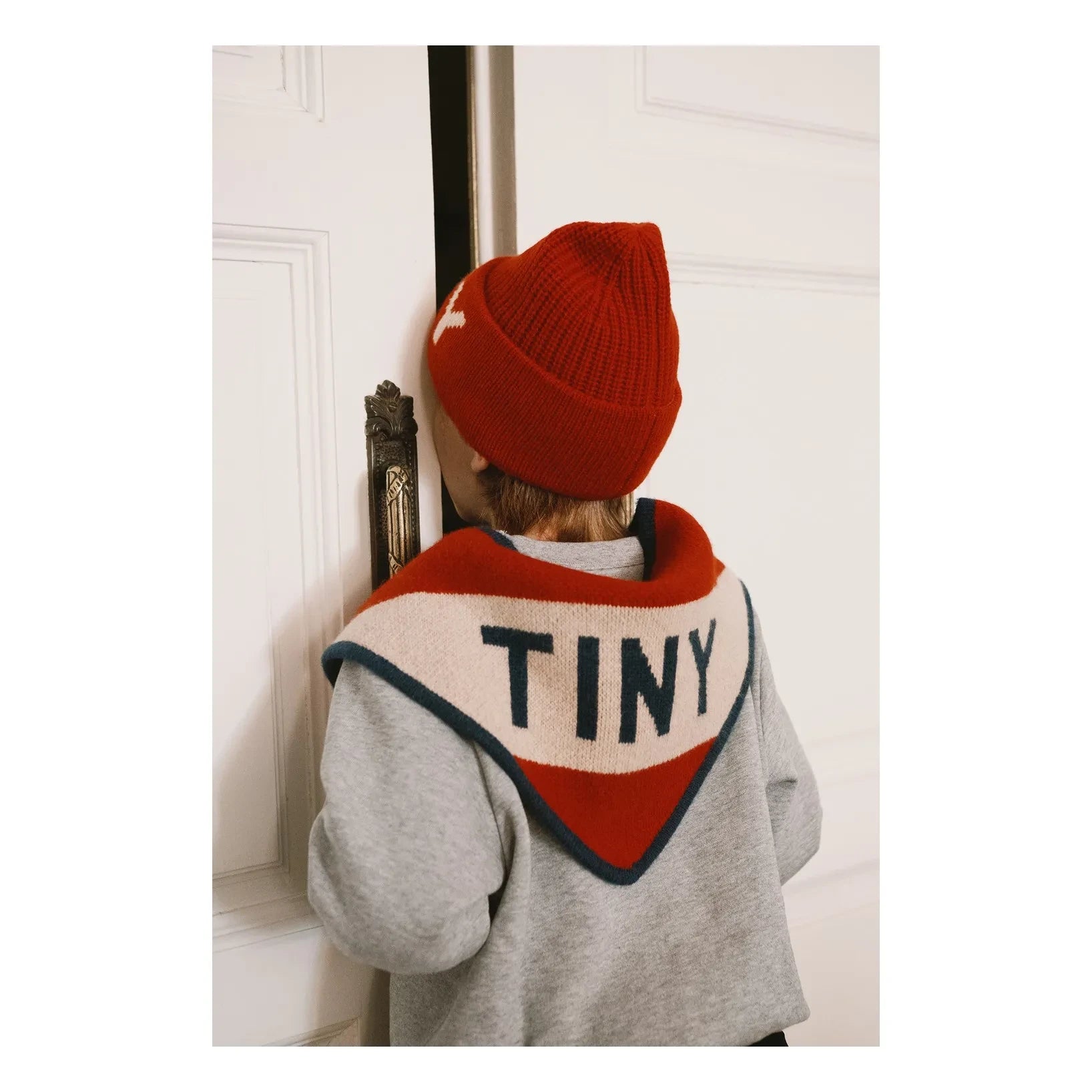 Tinycottons - Küçük Yün Atkı | Kırmızı