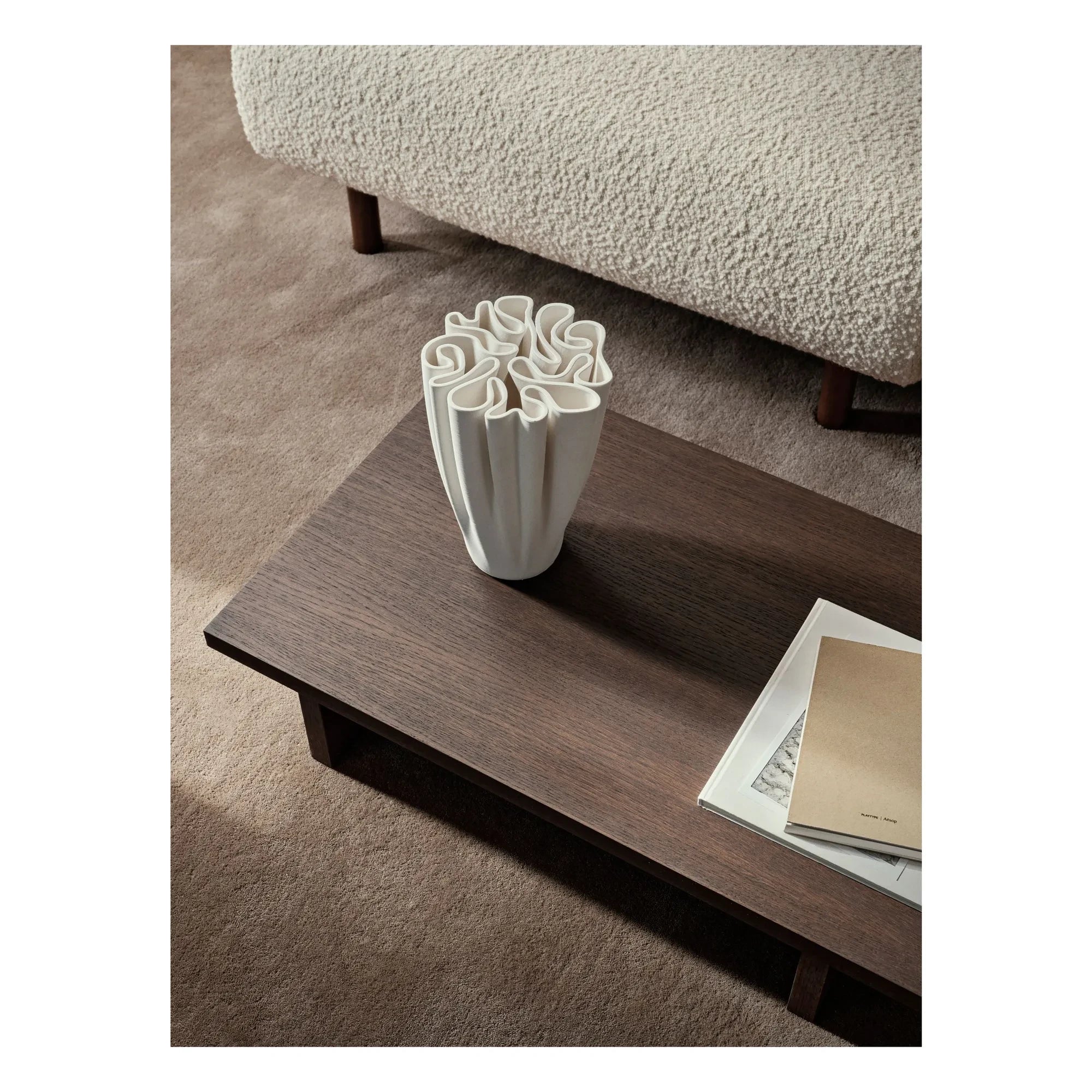 Ferm Living - Kona sehpa | Koyu Meşe