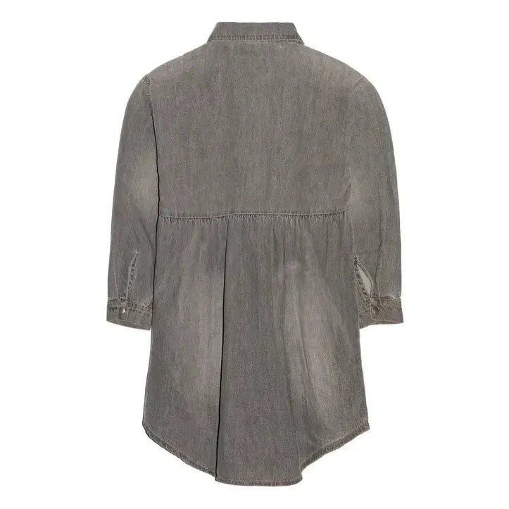 Finger in the nose - Vestido Darlin Denim | Gris denim