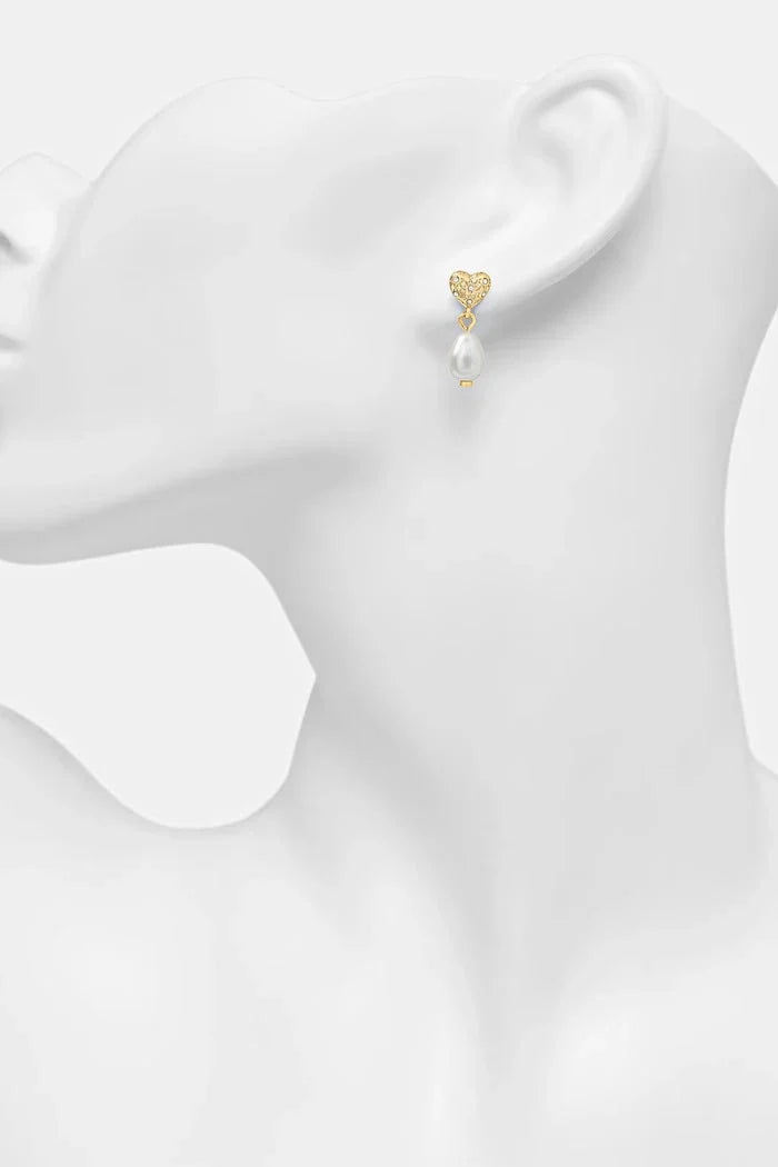 Pendientes metálicos Coach para mujer