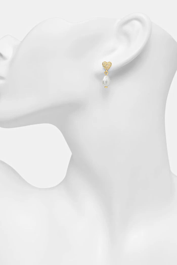 Pendientes metálicos Coach para mujer