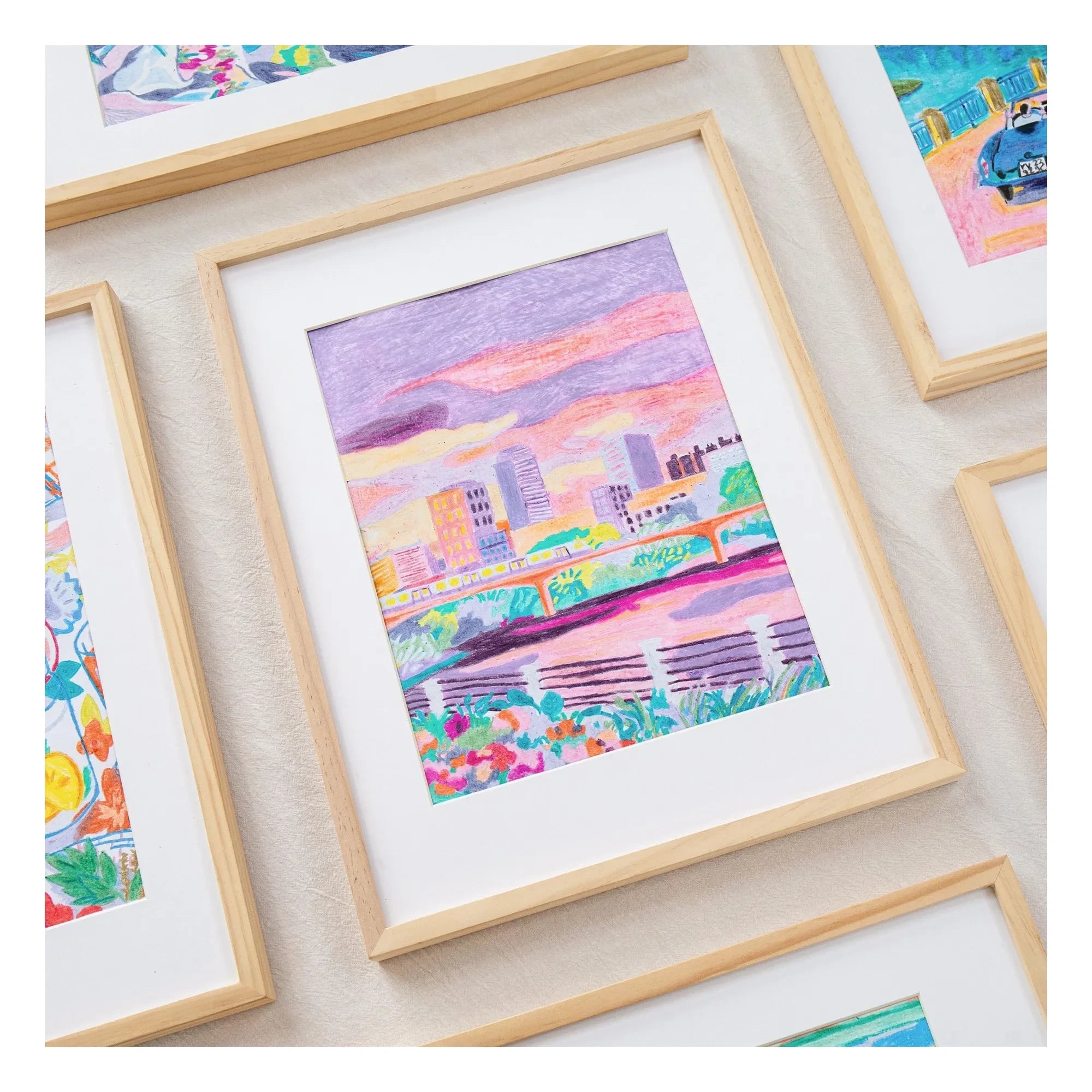 La Petite Épicerie - Set de pintura por números pastel - Love in Seoul