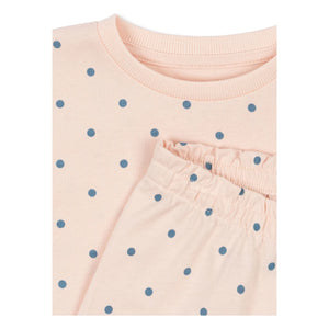Konges Sløjd - Camiseta y pantalón corto de algodón orgánico | Rosa