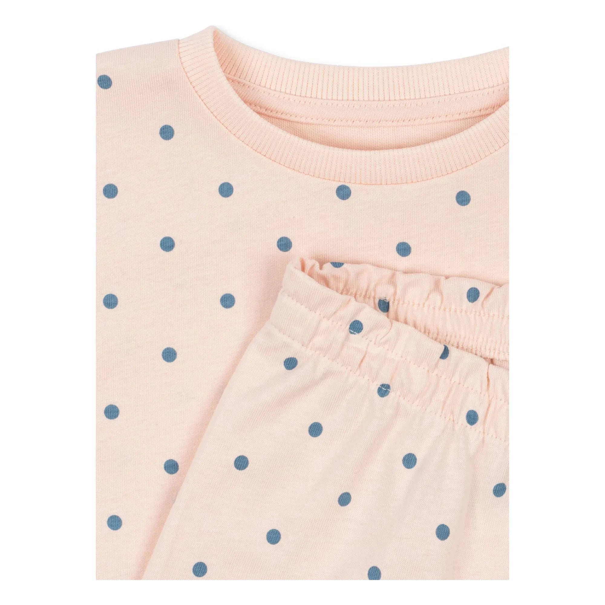 Konges Sløjd - Camiseta y pantalón corto de algodón orgánico | Rosa