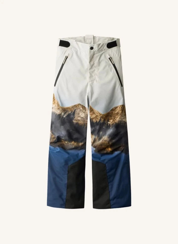 Molo - Pantalón de esquí de montaña Jump Pro | Blanco