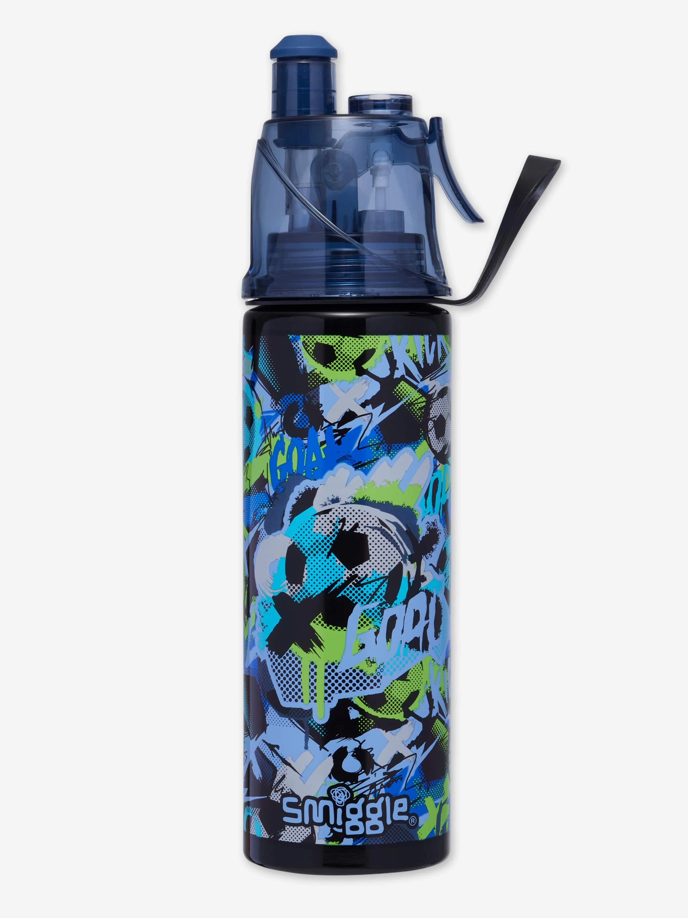 Smiggle - Aspire 500ML Paslanmaz Çelik Su Püskürtmeli Matara