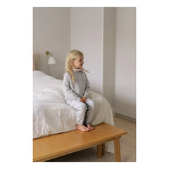 Holmm - Reims Pantalón de chándal de algodón y cachemira | Gris