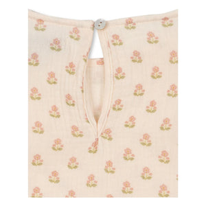 Konges Sløjd - Camiseta de algodón orgánico Coco | Rosa pálido