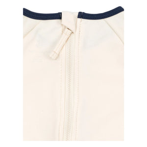 Konges Sløjd - Traje de baño con protección UV a rayas de fibras recicladas | Crudo