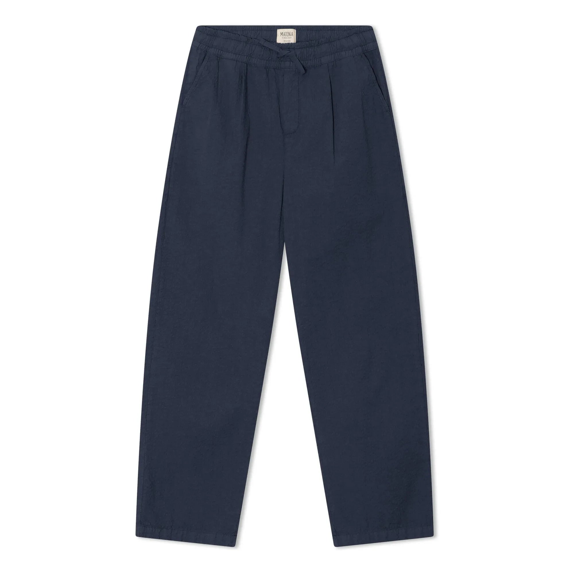 Matona - Pantalón de algodón orgánico | Azul marino