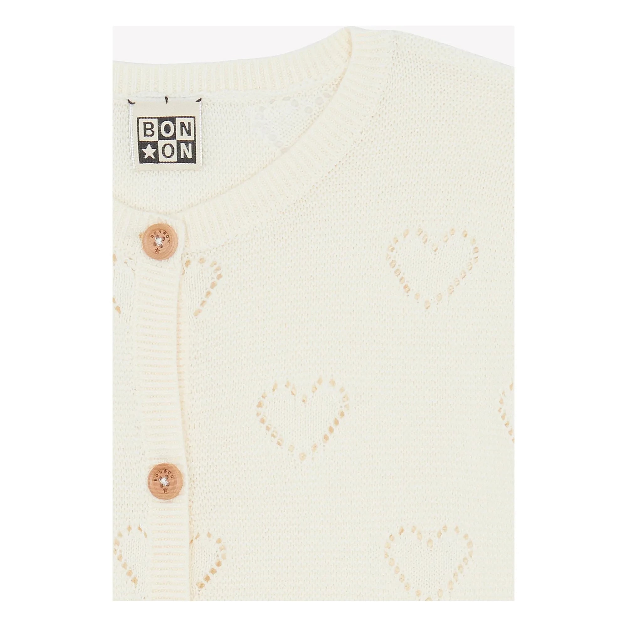 Bonton - Cárdigan Lilou Cœurs | Crudo