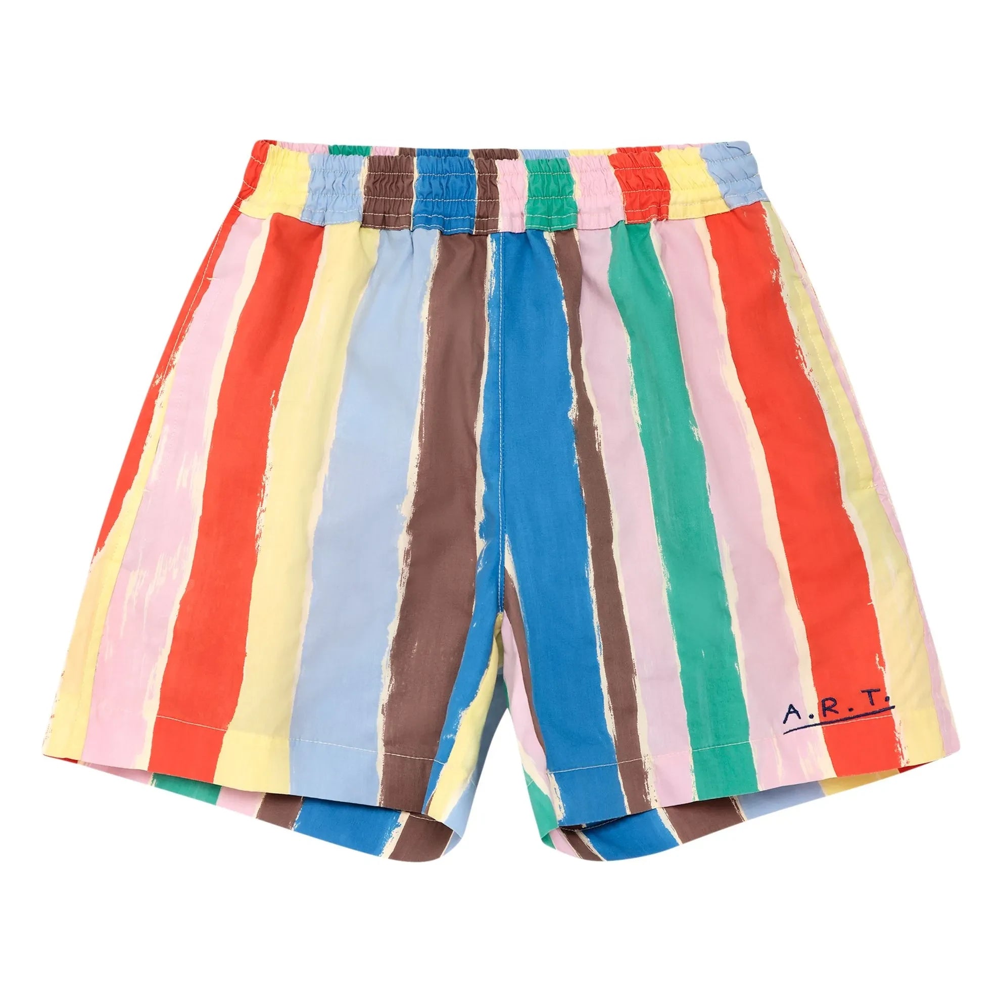 True Artist - Shorts a rayas | Azul