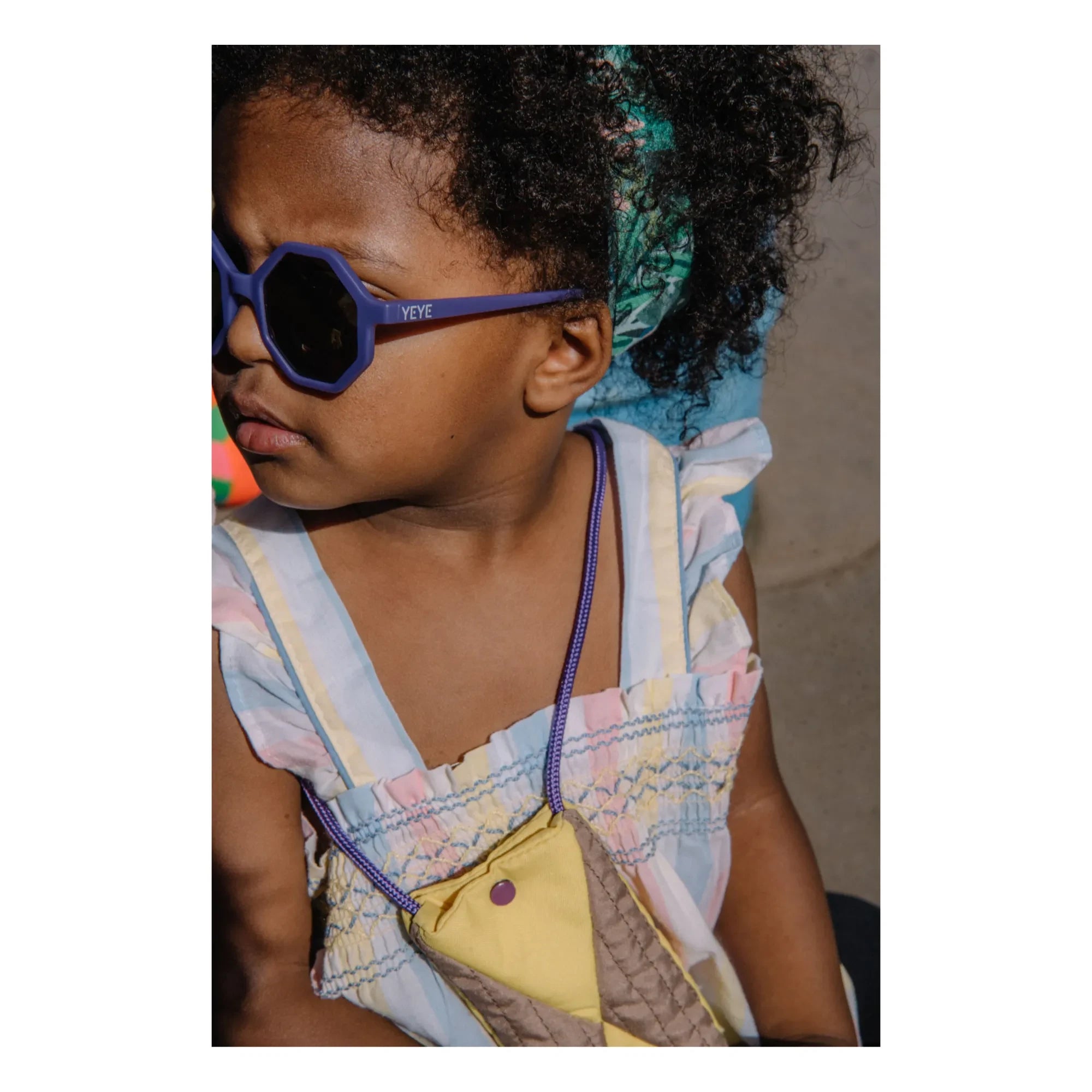 Mini Kyomo - Gafas de sol y estuche YEYE x Mini Kyomo Mor