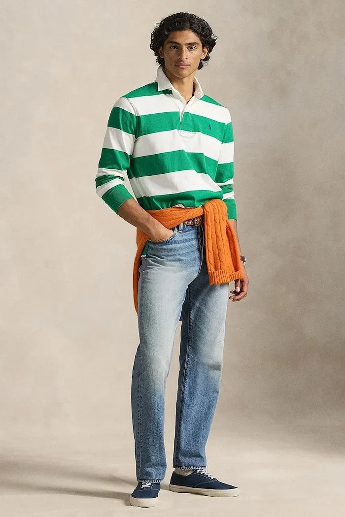 Camiseta de manga larga de algodón para hombre Polo Ralph Lauren