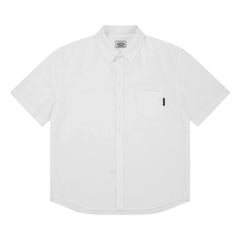 Kappy - Camisa a cuadros de seersucker | Blanco