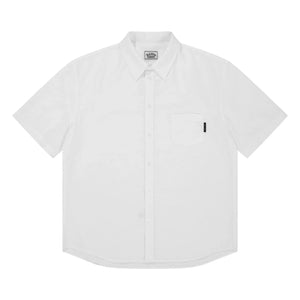 Kappy - Camisa a cuadros de seersucker | Blanco