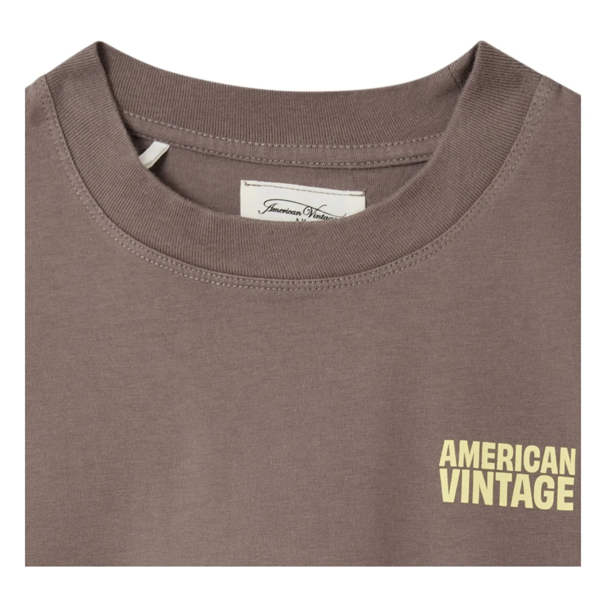 American Vintage - Camiseta Gixy | Gris Oscuro