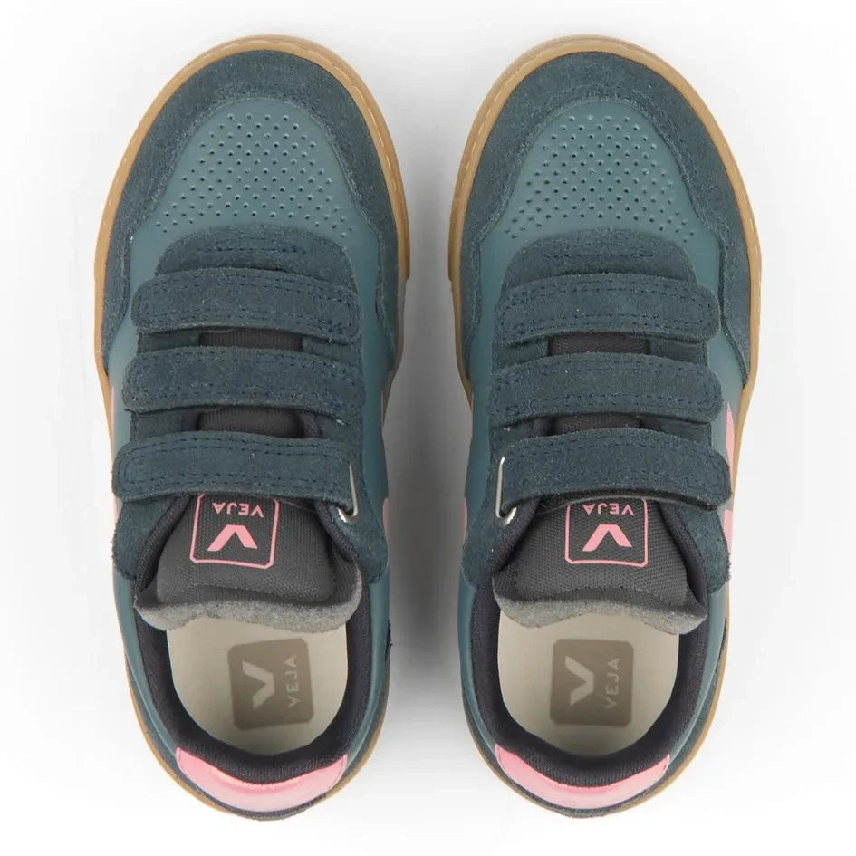 Veja - Scratch Sneakers Small V-90 Deri O.T | Mavi