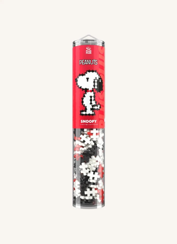 Plus-Plus - Snoopy Tüp - 275 Parça - Plus-Plus x Peanuts | Beyaz