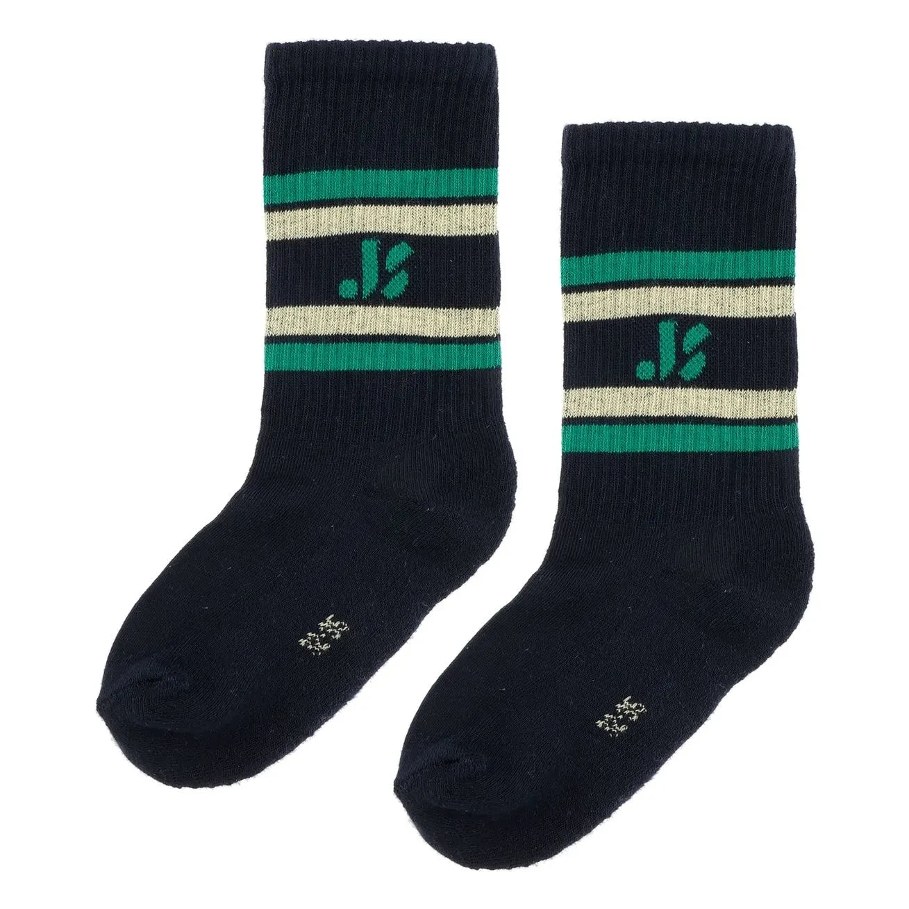 Jenest - Calcetines de algodón orgánico JS Sports | Azul marino
