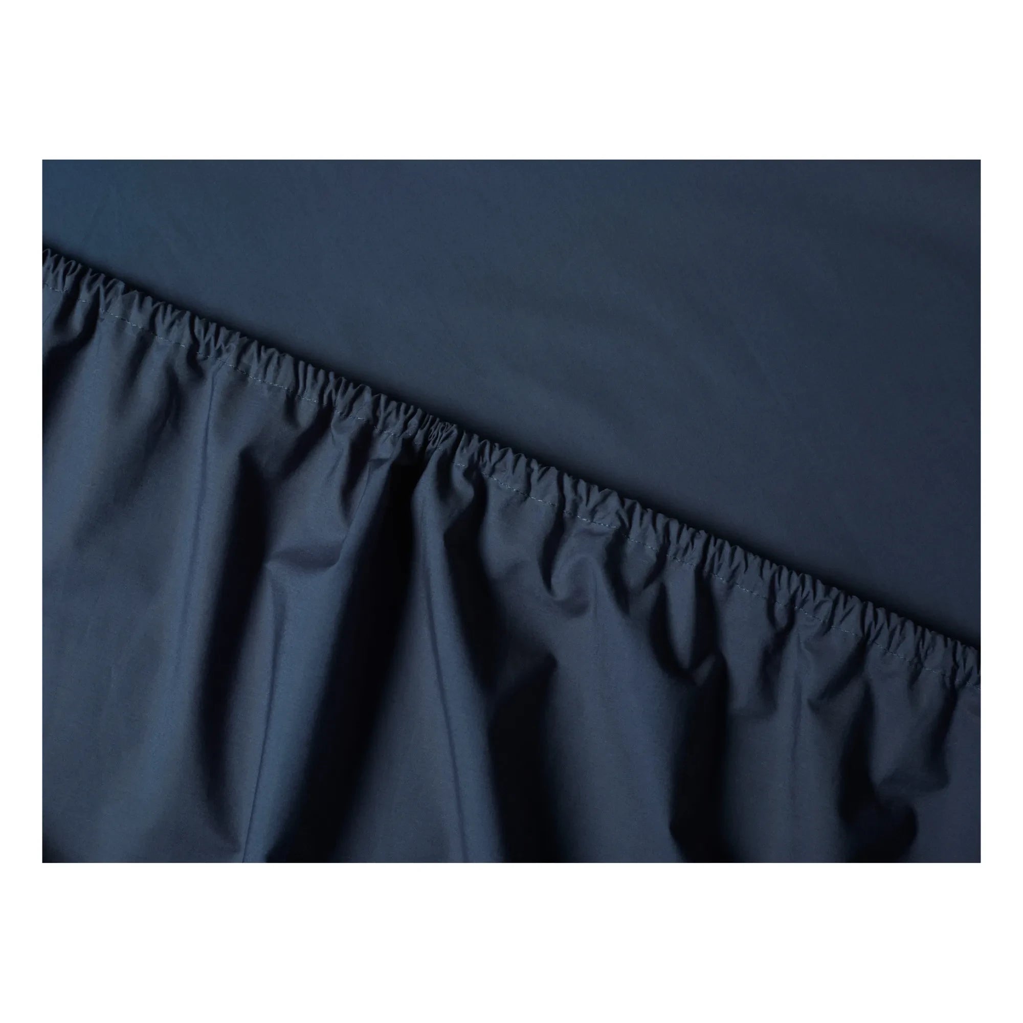 Suite 702 - Sábana de percal orgánico | Azul marino