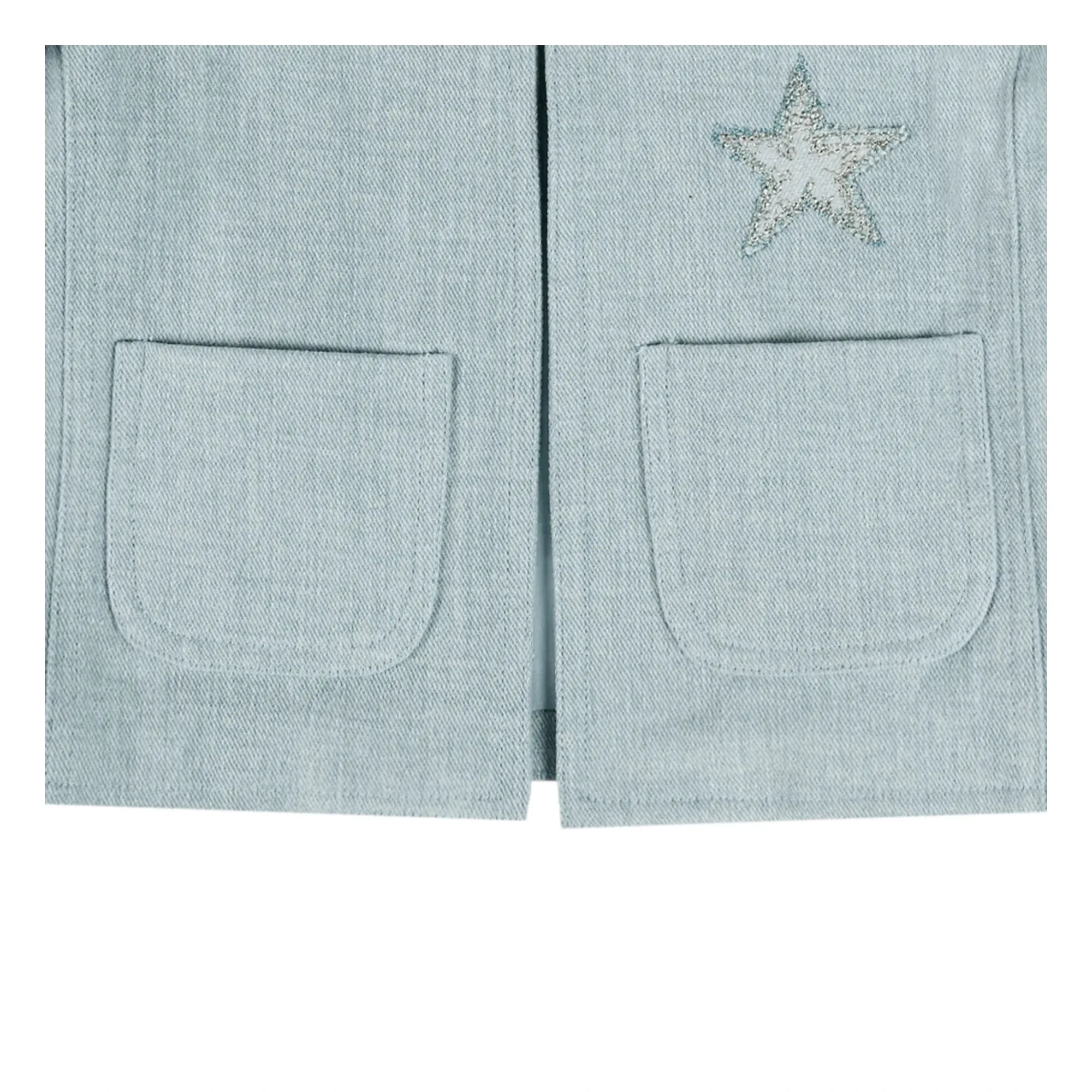 Donsje - Chaqueta Chellèe Estrellas Vaquera | Azul claro