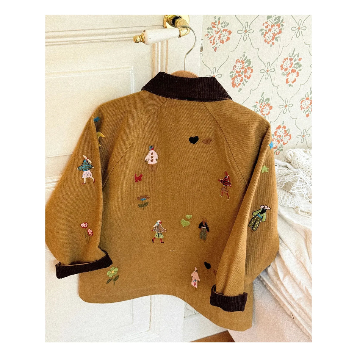 SISSEL EDELBO - Chaqueta de algodón orgánico Cara - Colección infantil | Camel