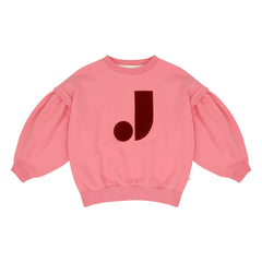 Jenest - Sudadera Globo Algodón Orgánico | Fucsia