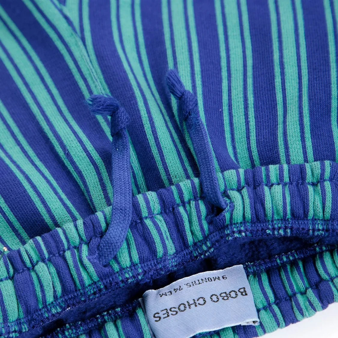 Bobo Choses - Çizgili Organik Pamuklu Jogger | Mavi